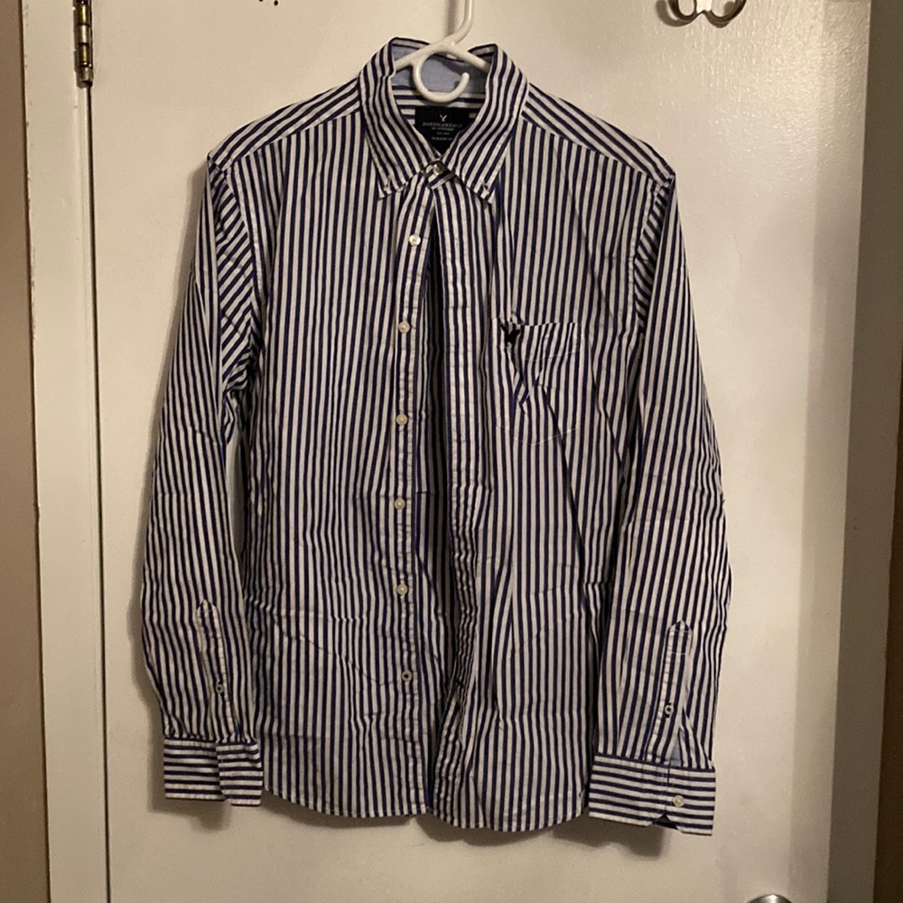 Mens American Eagle Casual Button Up